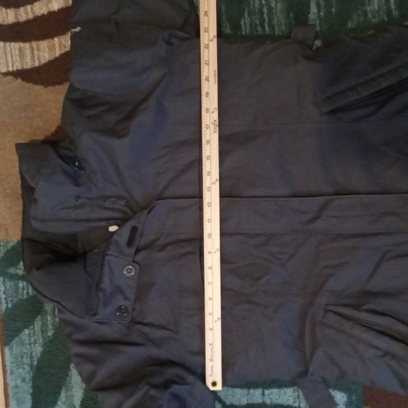 Columbia Omni Tech Waterproof Long Womens Coat Thumbholes Full Zip XL - Picture 13 of 14